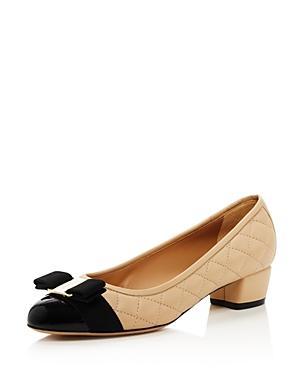 Womens Vara Quilted Leather Pumps Product Image