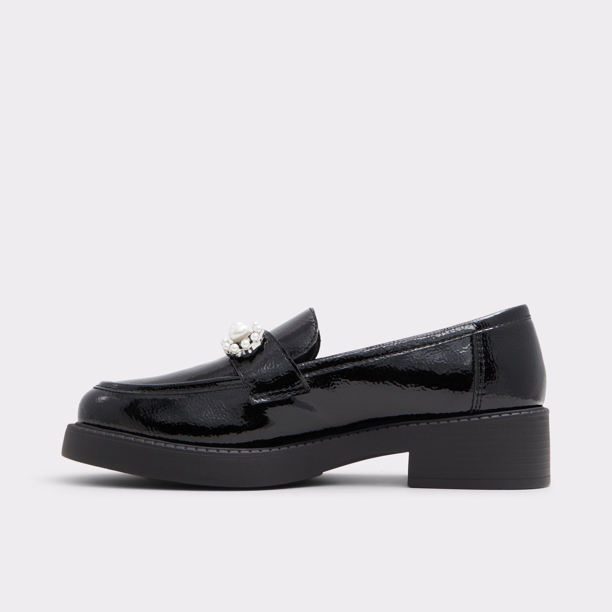 Dinara Black Women's Loafers & Oxfords | ALDO US Product Image