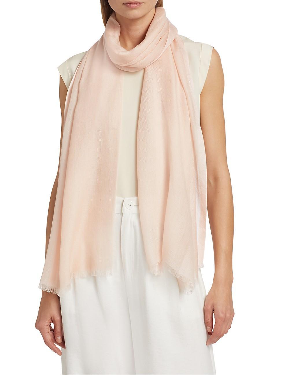 Womens Aria Cashmere & Silk-Blend Stole Product Image