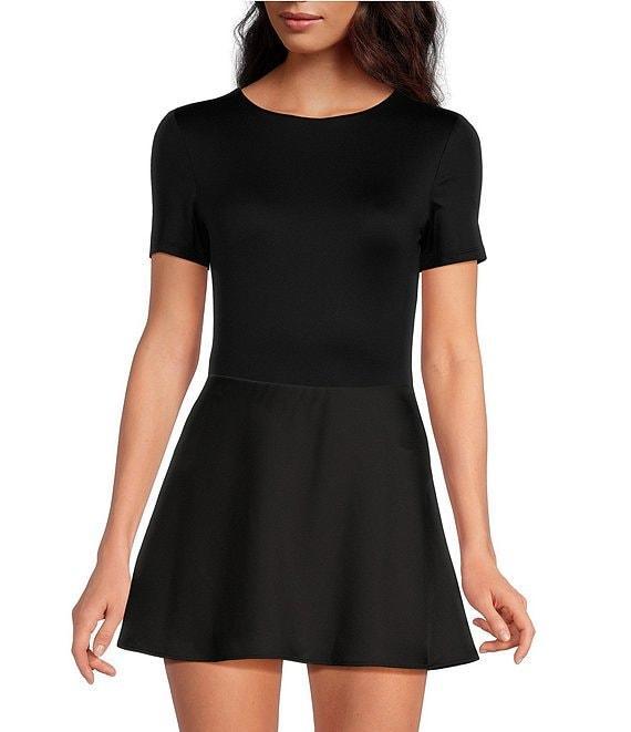 Gianni Bini Layla Short Sleeve Crew Neck Coordinating Bodysuit Product Image