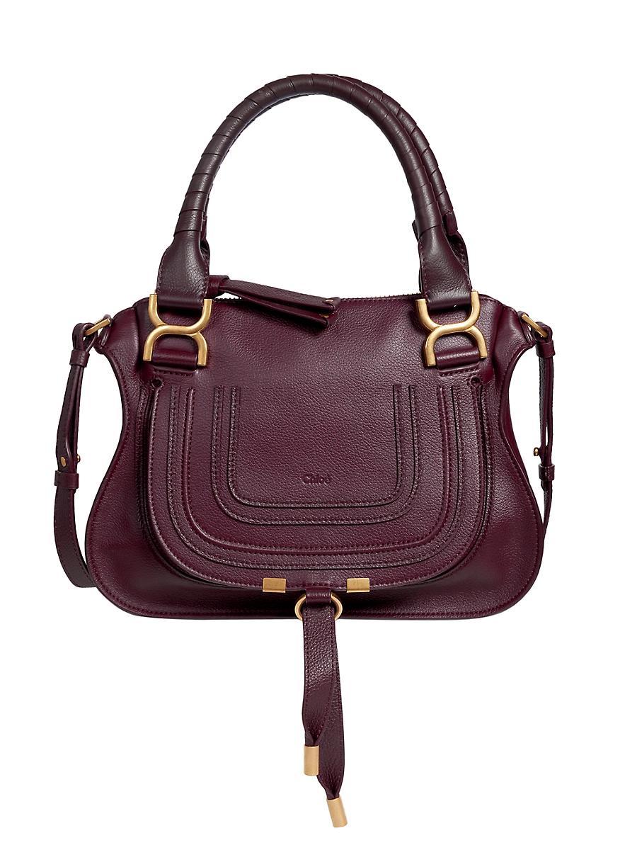 Chloe Marcie Small Leather Satchel Product Image