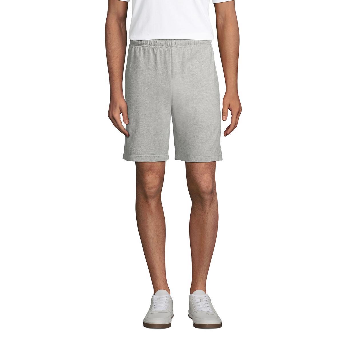 Big & Tall Lands' End Jersey Knit Shorts, Men's, Size: 2XB, Radiant Blue Product Image