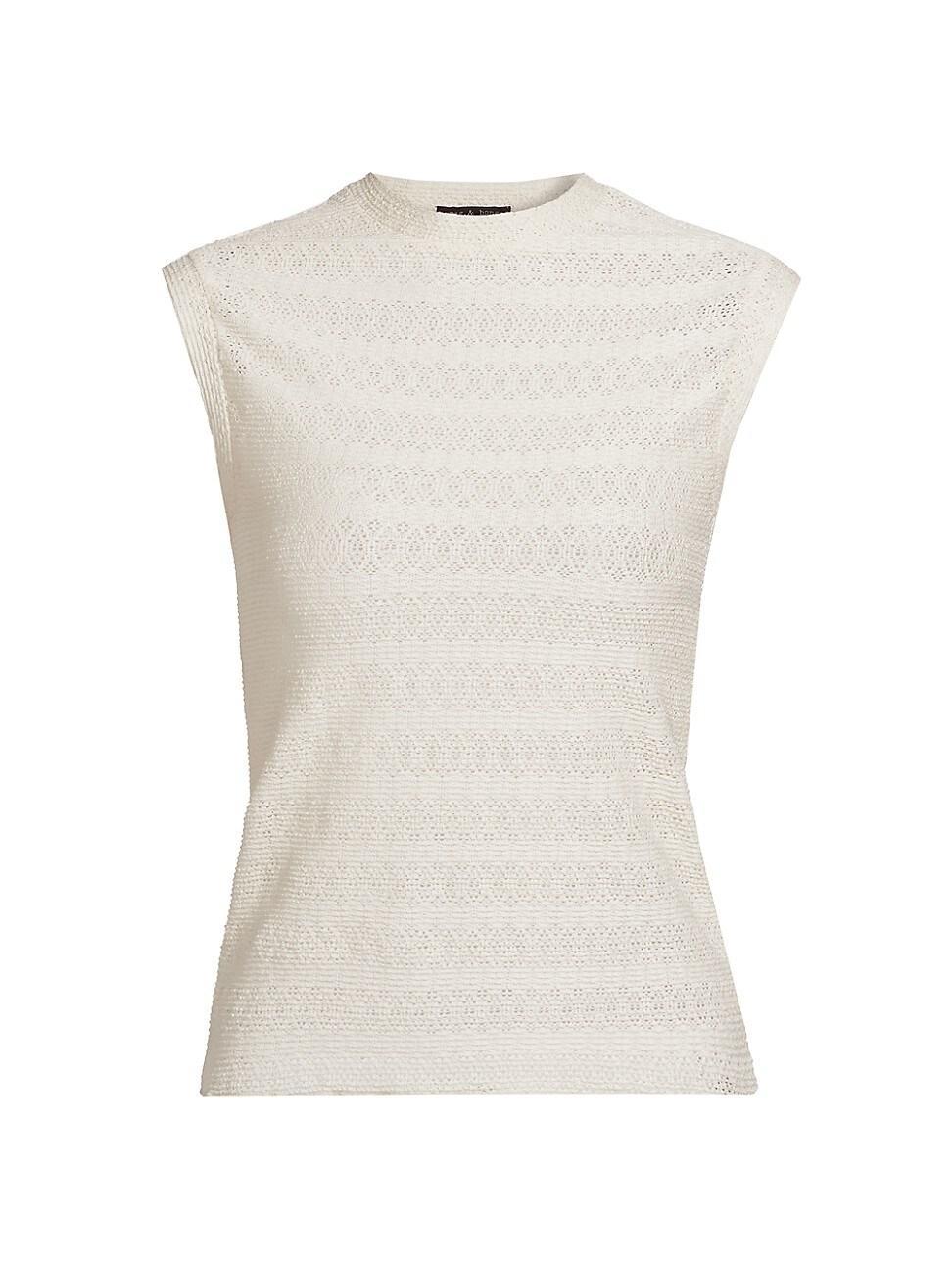 Womens Julia Pointelle Muscle Top Product Image