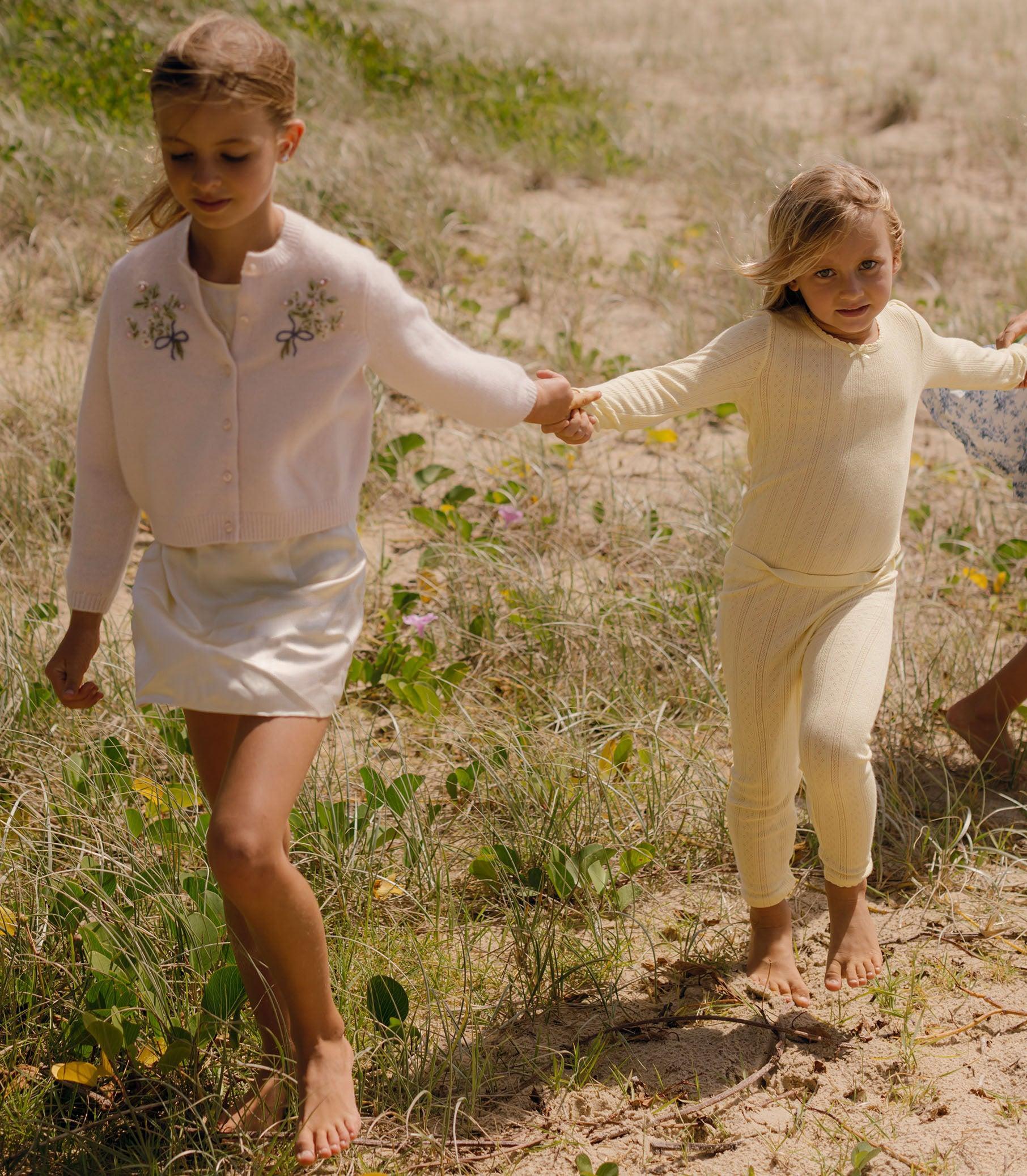 PETIT GARDENIA CARDIGAN -- PINK DAISY Product Image