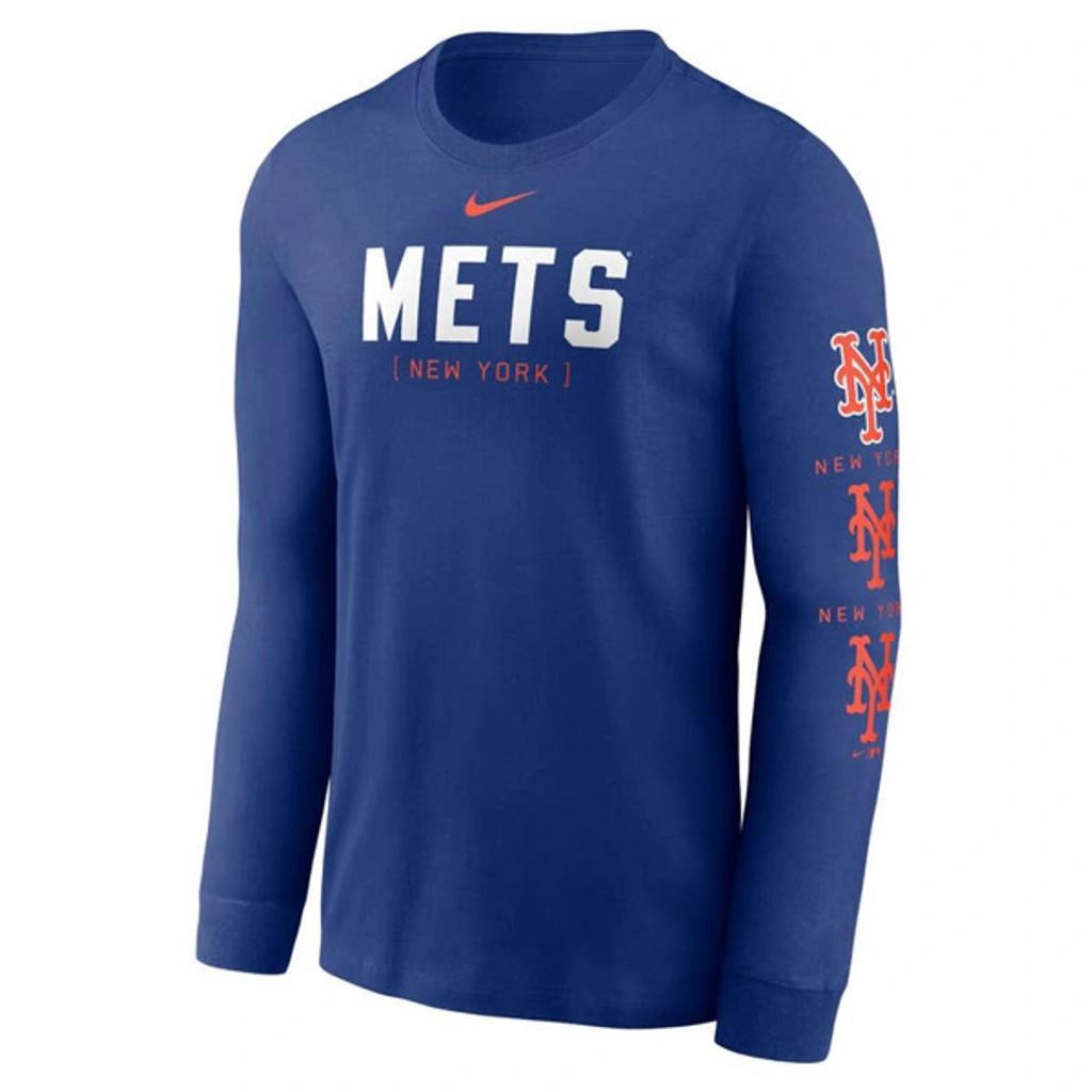 Men's Nike Purple LSU Tigers Essential Baseball Arch Long Sleeve T-Shirt, Size: Small Product Image