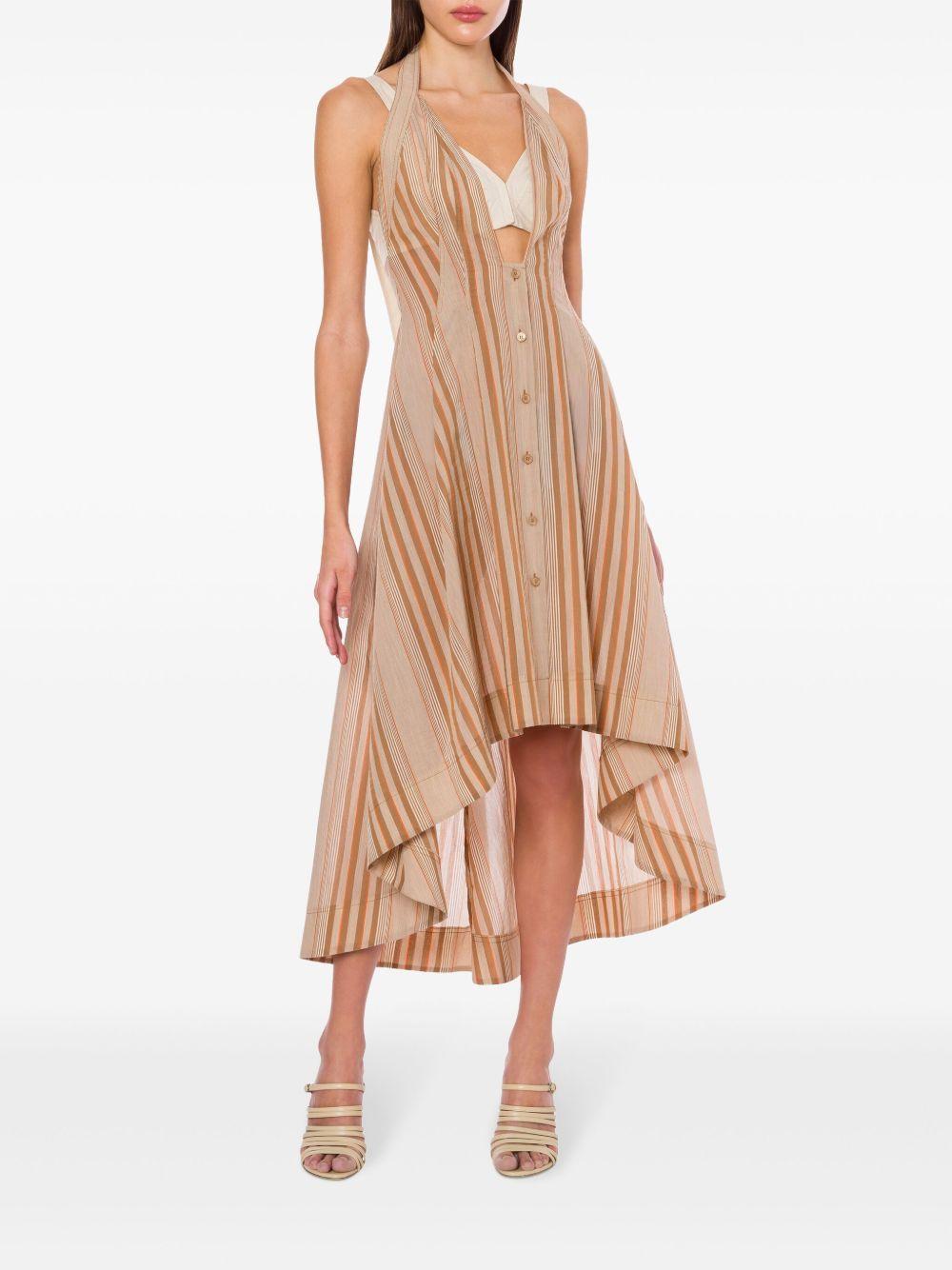 striped midi dress Product Image