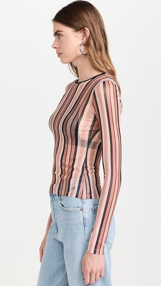Miaou Long Sleeve Tee | Shopbop Product Image