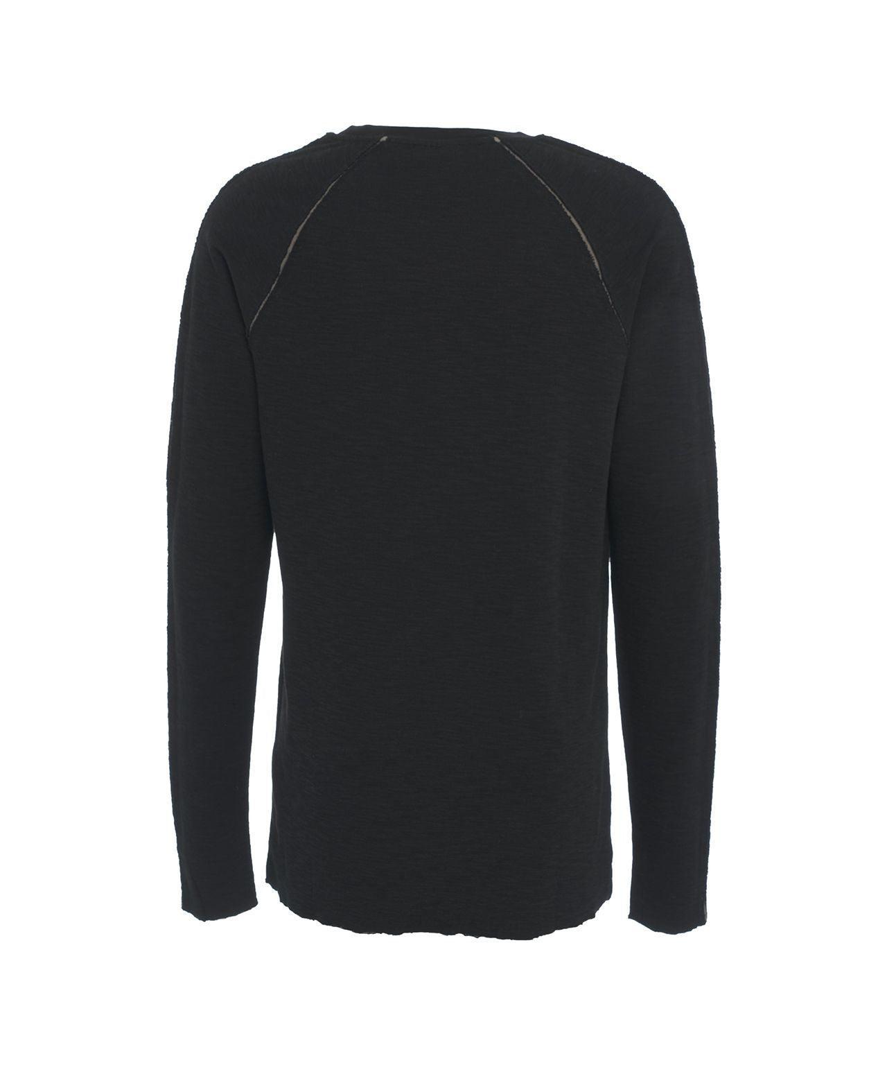 Knit pullover with seam details Product Image
