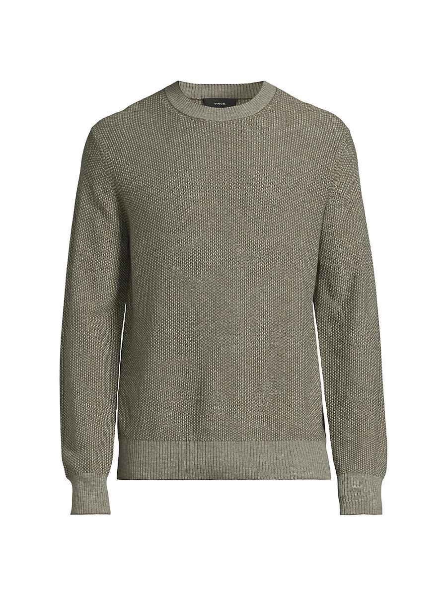 Mens Geometric Jacquard Sweater Product Image