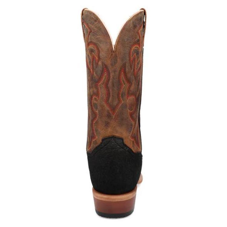 SALE Dan Post® Men's Black Cappy Carpincho Cutter Toe Boots Product Image
