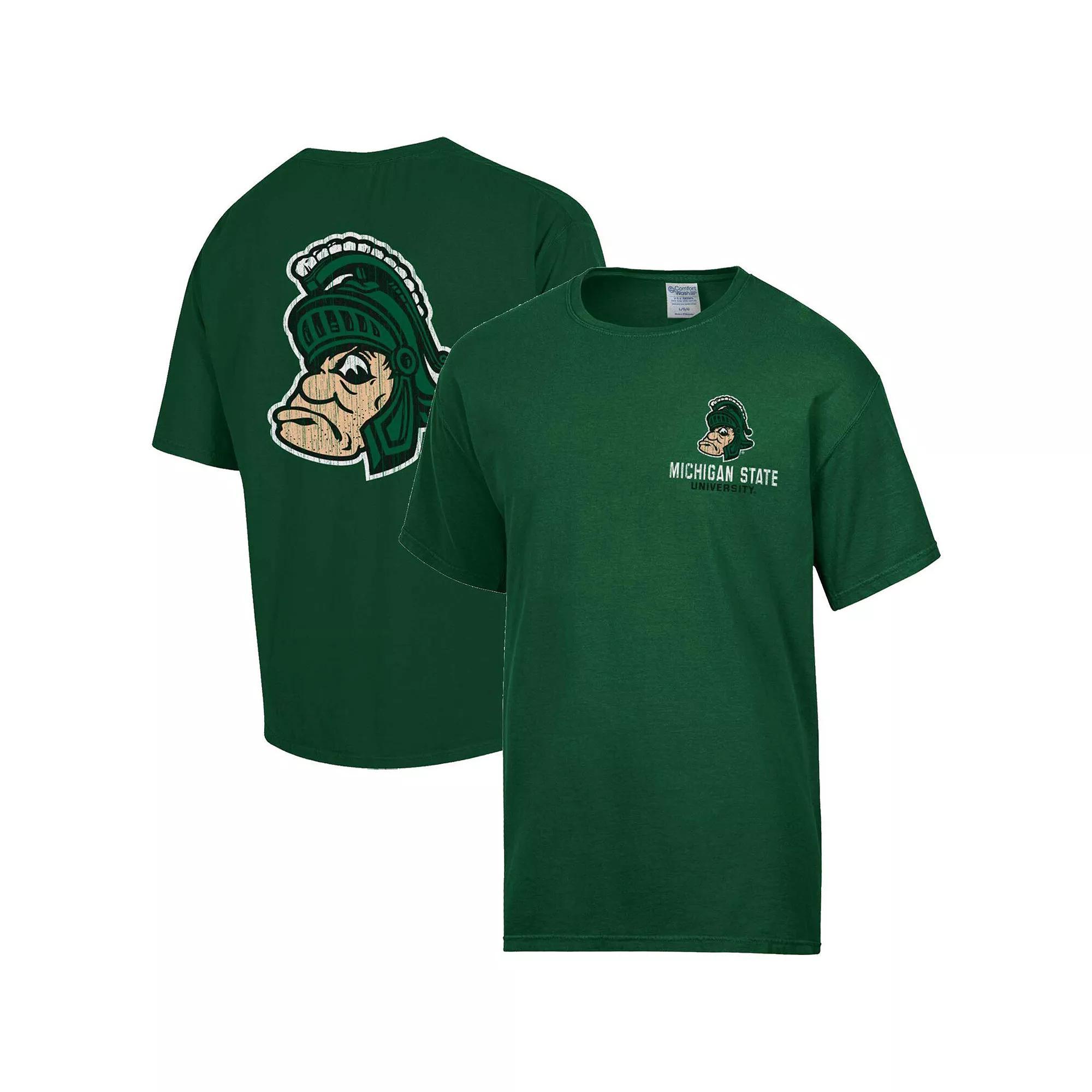 Mens Comfort Wash Michigan State Spartans Vintage Logo T-Shirt Product Image