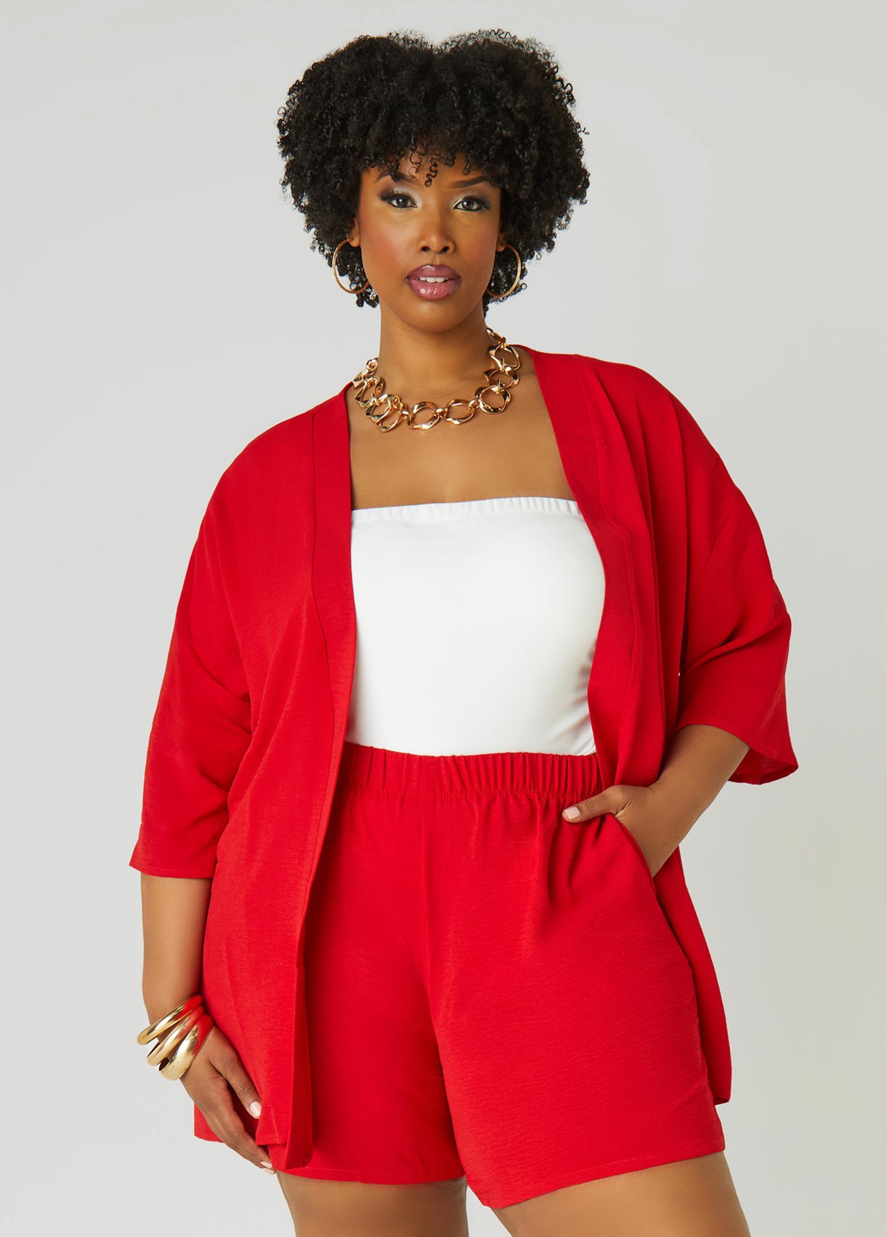 Textured Open Front Jacket Product Image