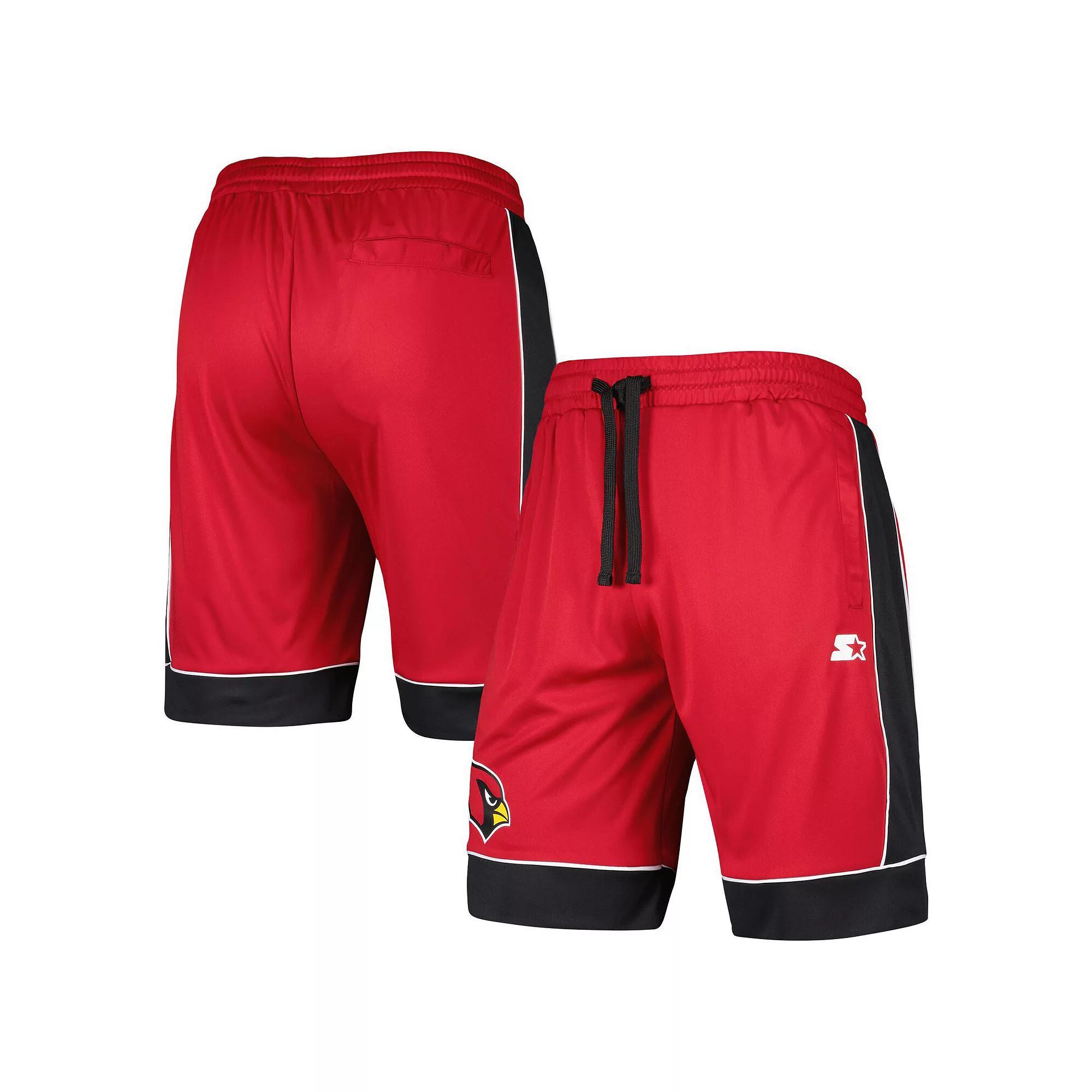 Men's Starter Cardinal Arizona Cardinals Fan Favorite Shorts, Size: Small, Red Product Image