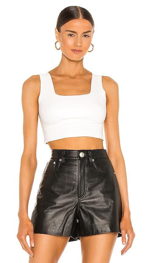 Commando Faux Leather Crop Top Product Image