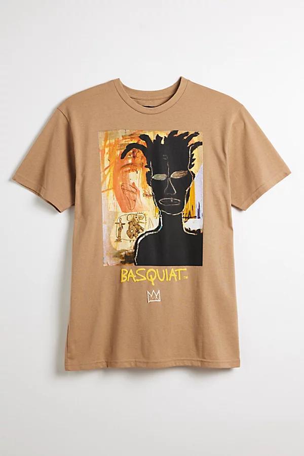 Basquiat Self Portrait Art Graphic Tee Mens at Urban Outfitters Product Image