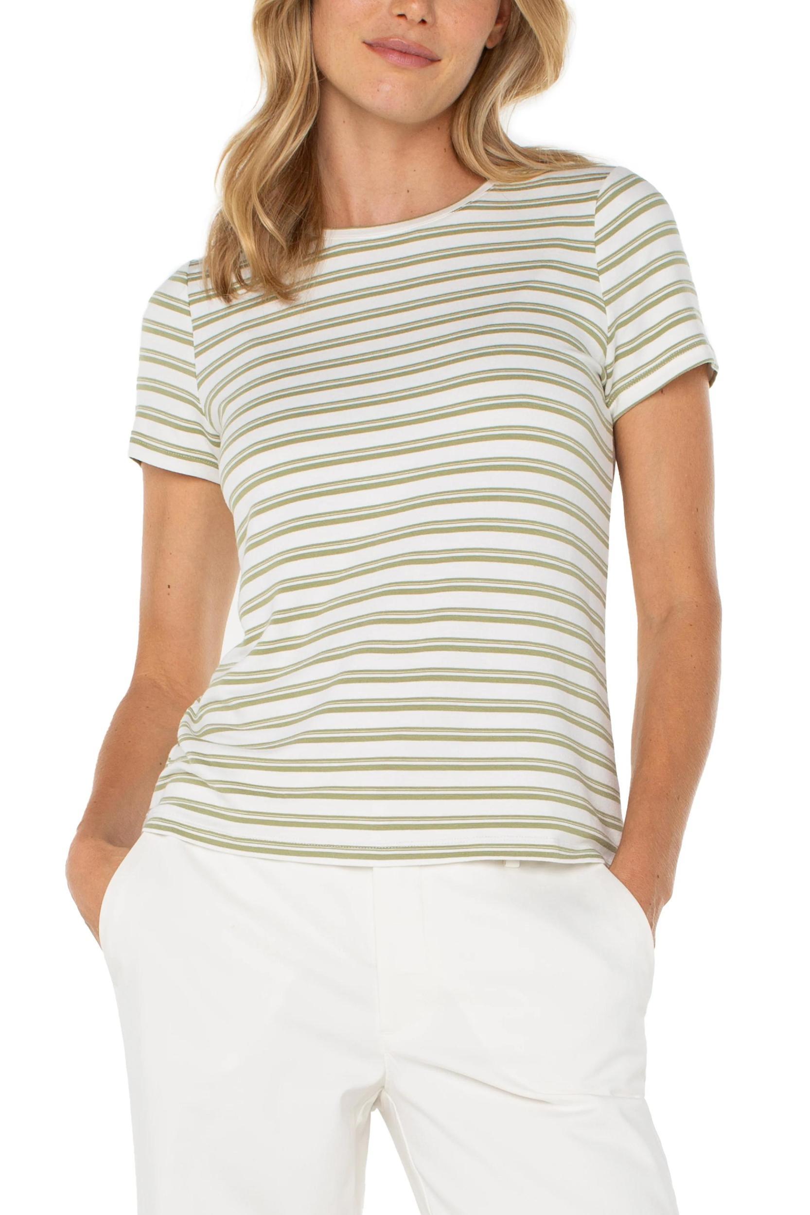 Classic Crew Neck Knit Tee Product Image