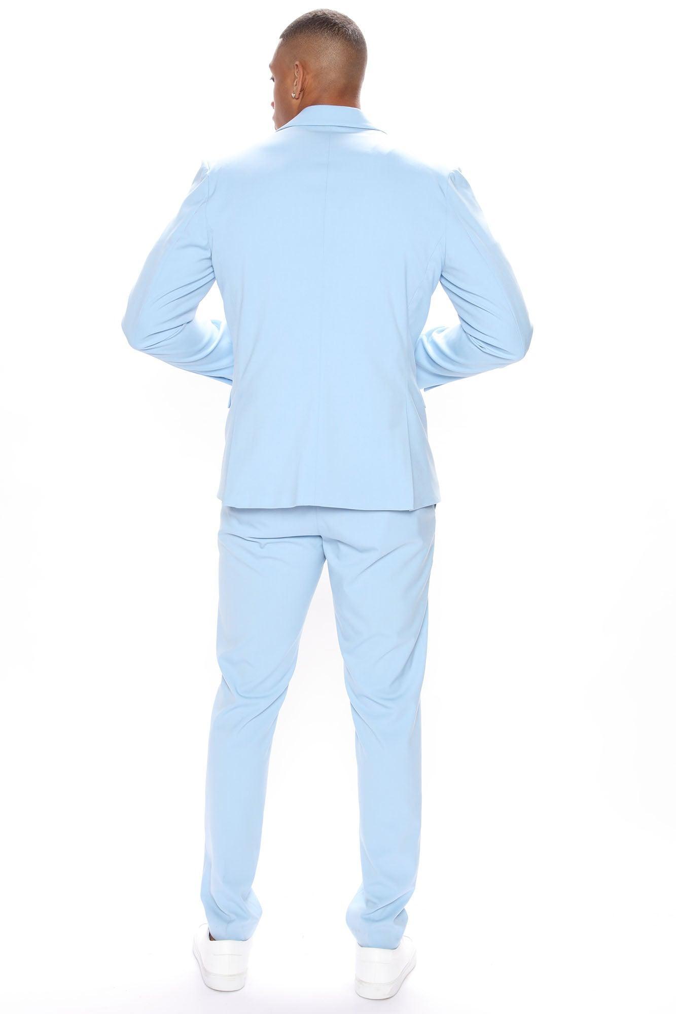 The Modern Stretch Suit Jacket - Light Blue Product Image