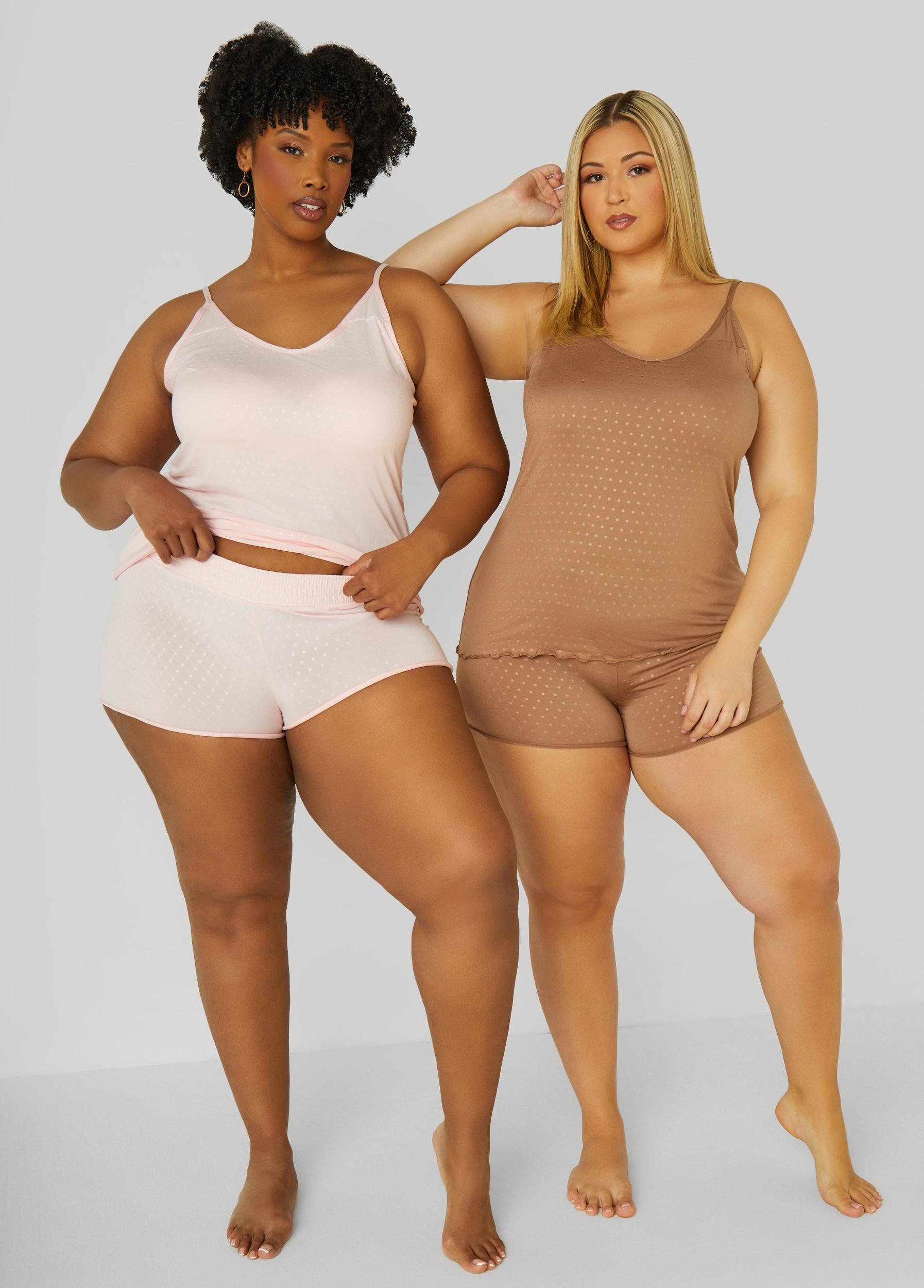 Love To Sleep Dotted Shorts Set Product Image