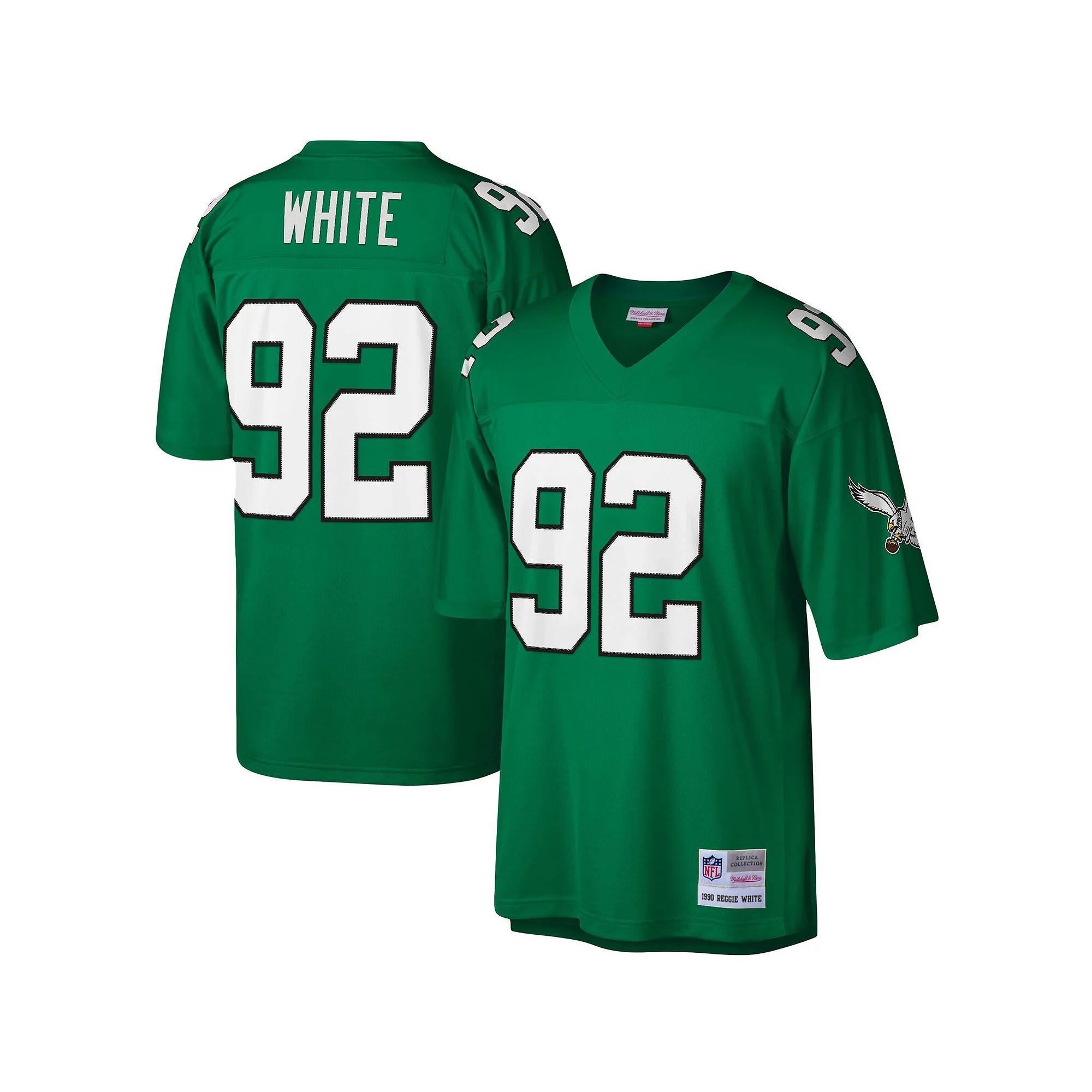 Men's Mitchell & Ness Reggie White Kelly Green Philadelphia Eagles Legacy Replica Jersey, Size: XL Product Image