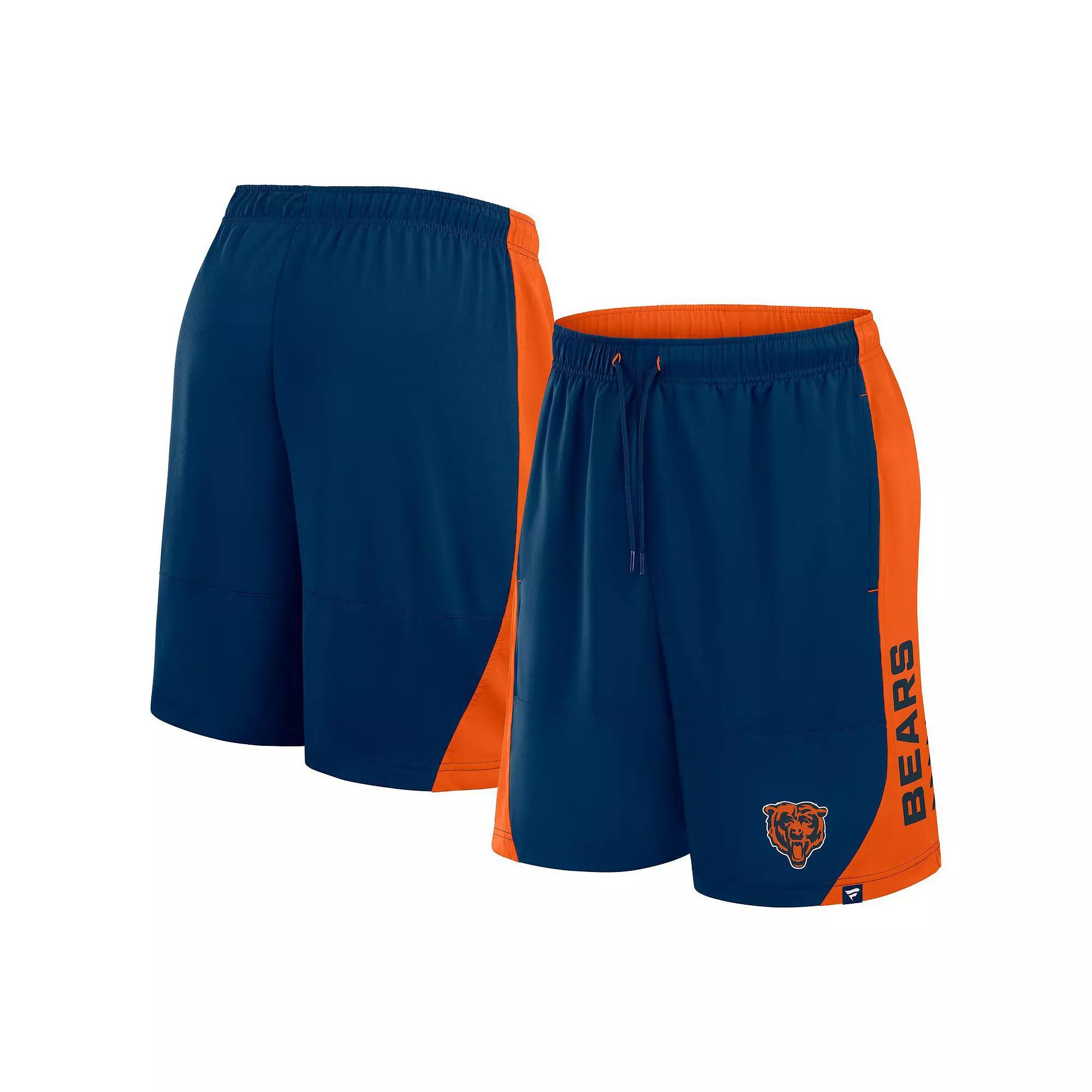Men's Fanatics Navy Chicago Bears No Defense Shorts, Size: XL, Blue Product Image