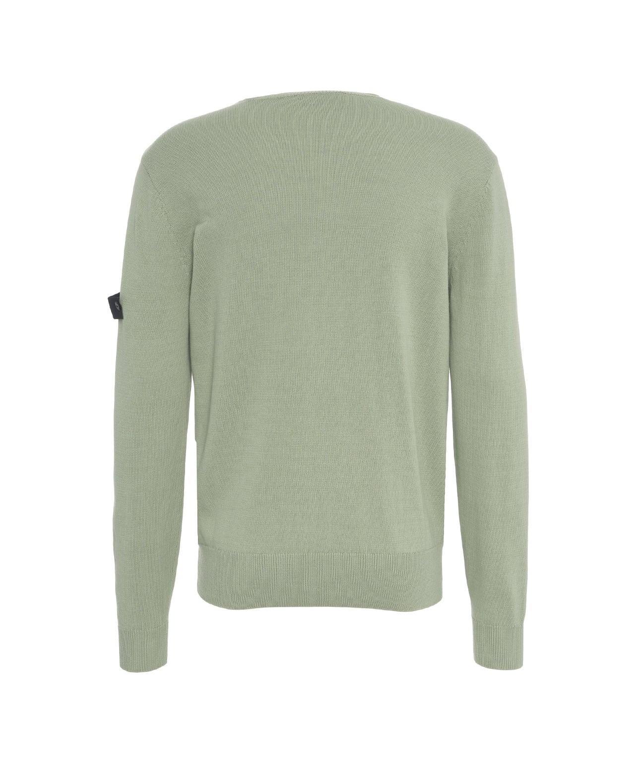 Knit cotton sweater Product Image
