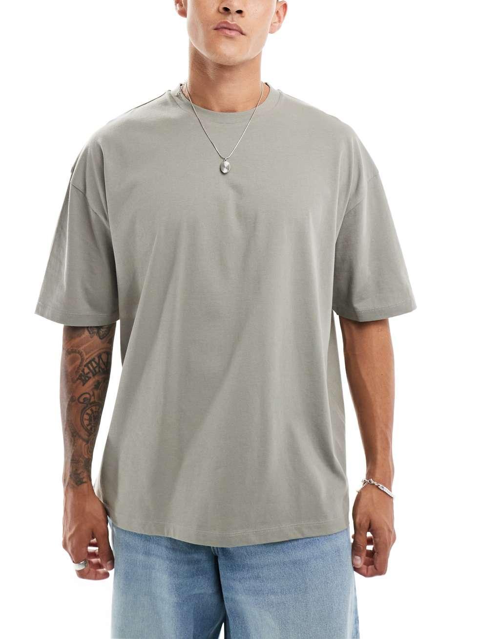 ASOS DESIGN 3 pack oversized t-shirts in multiple colors Product Image