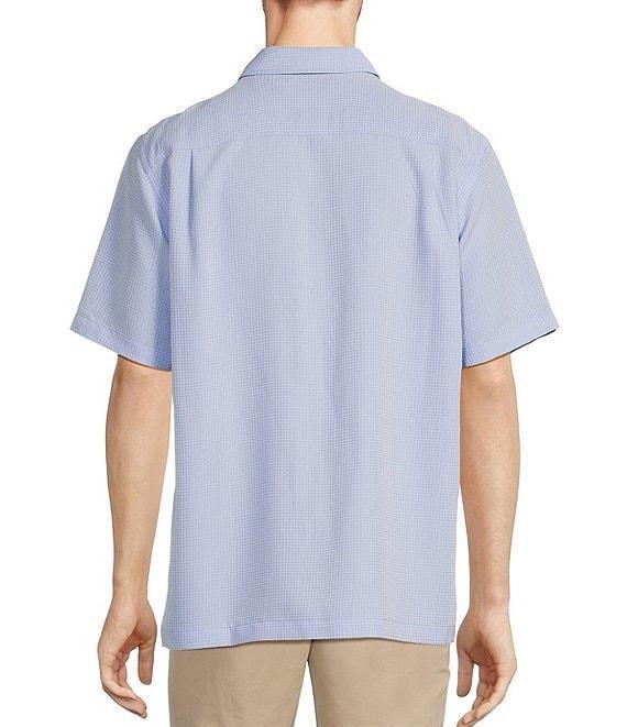 Roundtree & Yorke Big & Tall Short Sleeve Small Check Sport Shirt Product Image