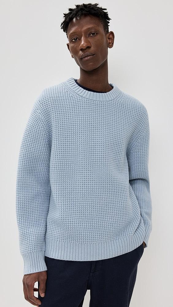 Wax London Wilde Waffle Crew Sweater | Shopbop Product Image