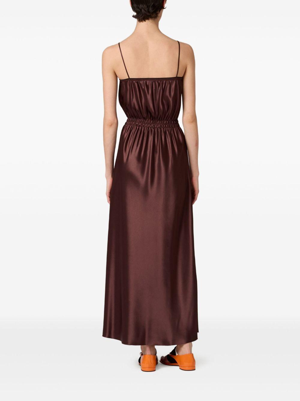 satin maxi dress Product Image