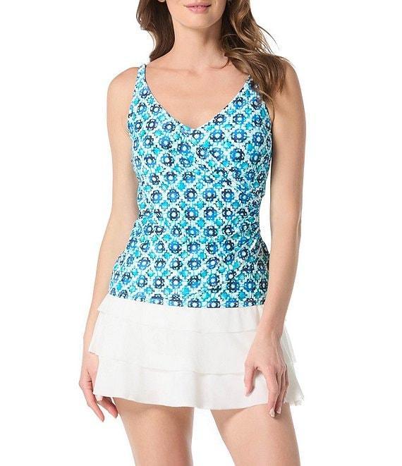 Beach House Paloma Beach Cadence Layered Ruffle Pull-On Swim Skort Product Image