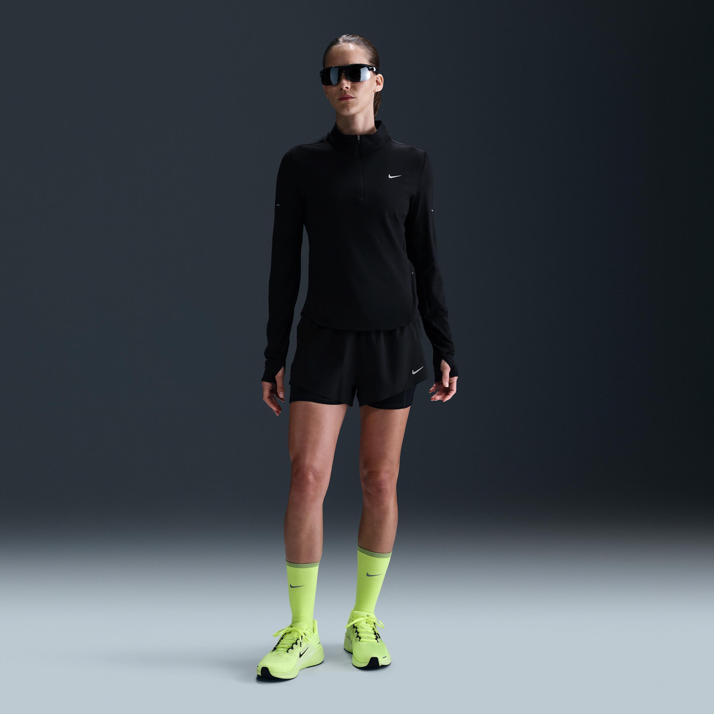 Nike Women's Swift Dri-FIT UV 1/4-Zip Running Top Product Image