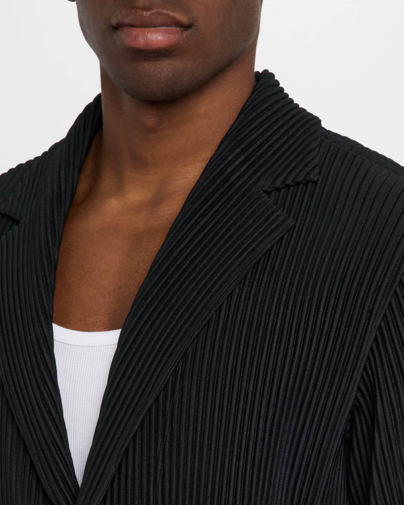 Men's Pleated Single-Breasted Sport Coat Product Image
