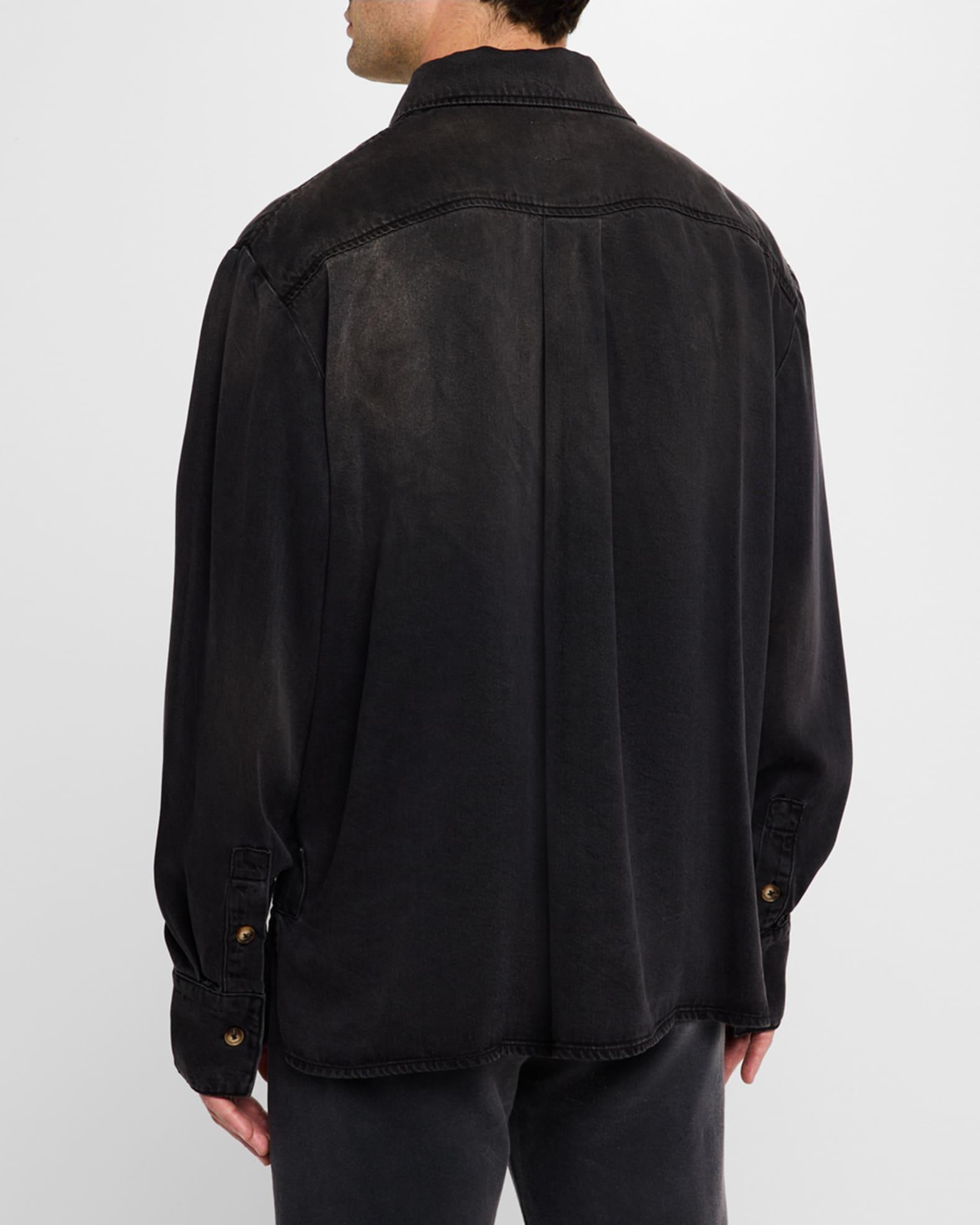 Mens Titan Denim Button-Down Shirt Product Image
