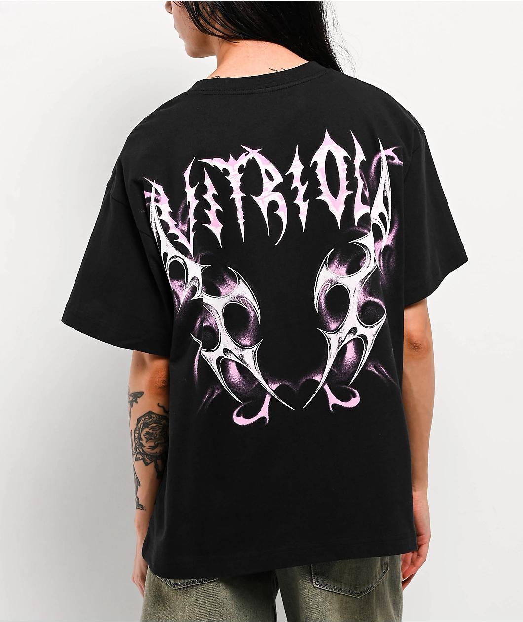 Vitriol Cyber Slay Black T-Shirt  Product Image