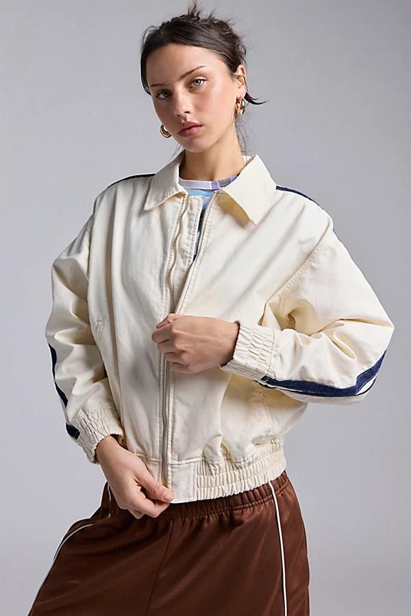 BDG Dani Denim Bomber Jacket Womens at Urban Outfitters Product Image