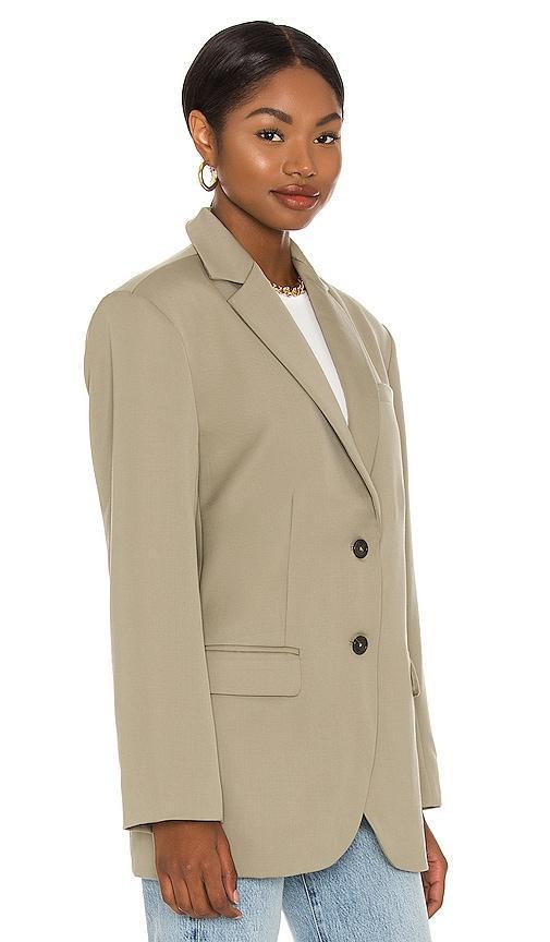 Anine Bing Quinn Wool Blazer Product Image
