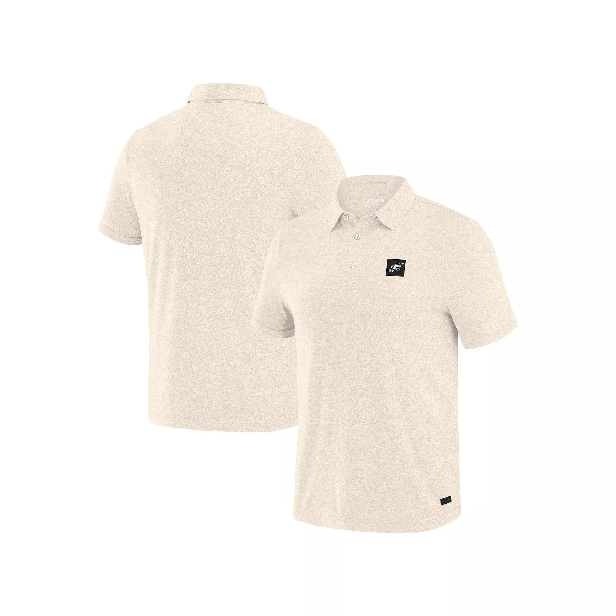 Men's J. Palmer White Philadelphia Eagles Four Down Polo, Size: XXL Product Image