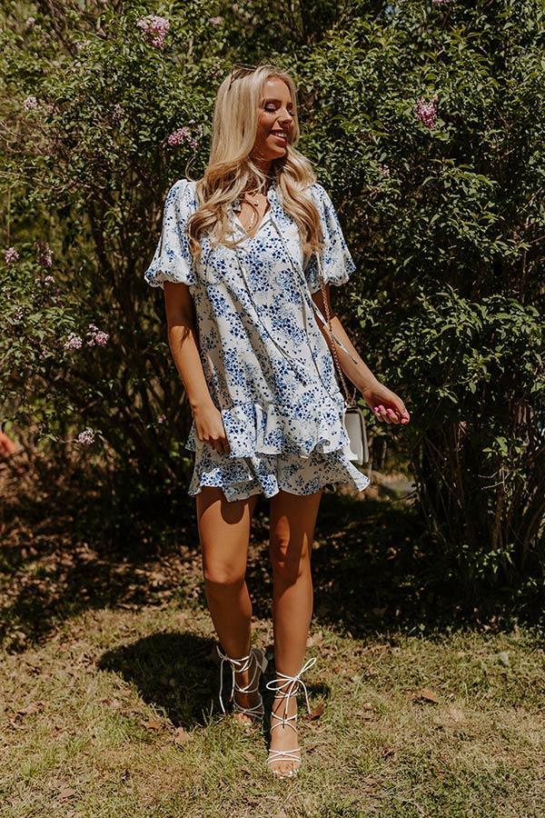 Stealing Hearts Floral Shift Dress Product Image