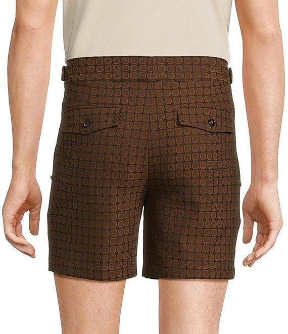 Murano Crocodile World Collection Jacquard Gurkha 6.5#double; Inseam Shorts Product Image