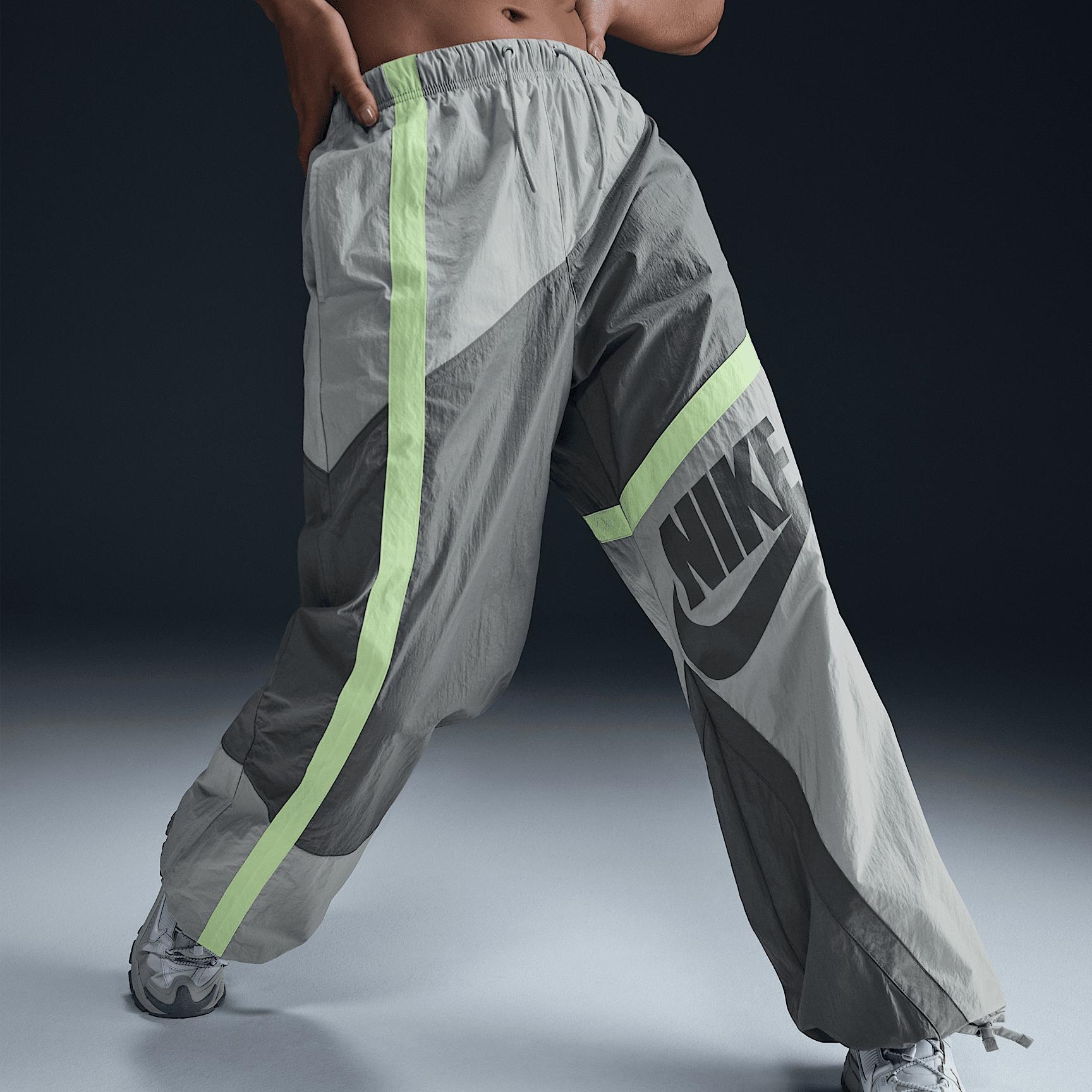 Nike Sportswear Women's Mid-Rise Loose Woven Open-Hem Pants Product Image