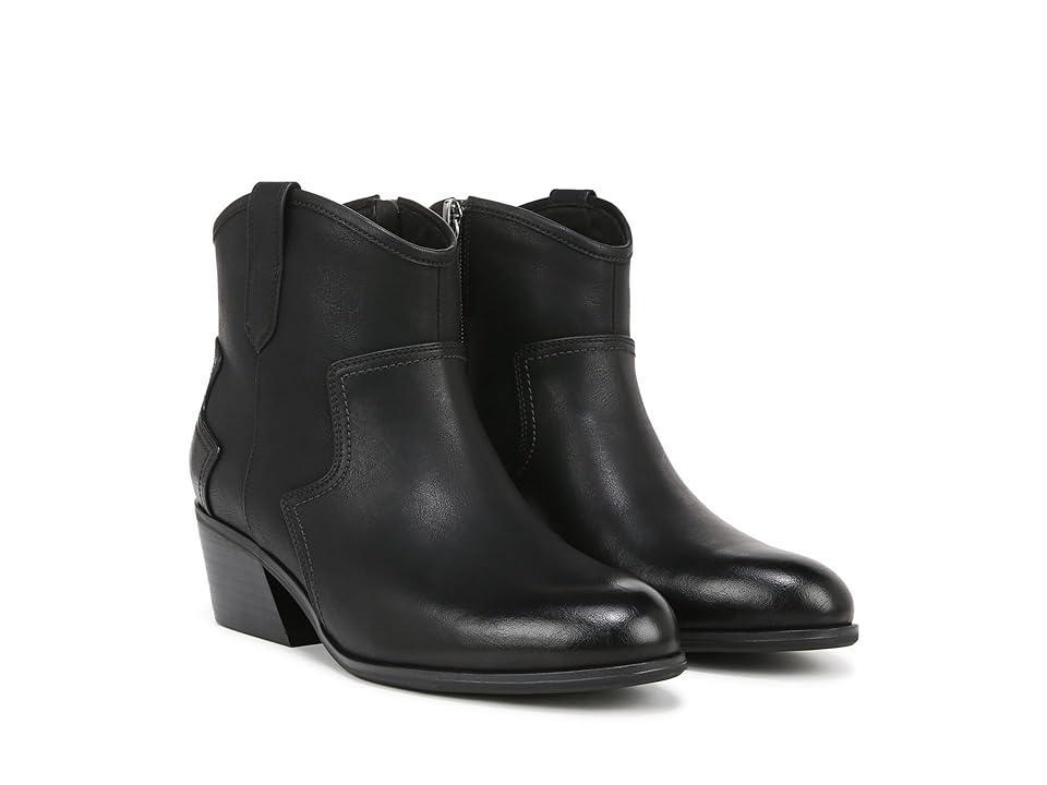 Dr. Scholl's Lasso Women's Western Ankle Boots, Size: 6, Black Off White Product Image