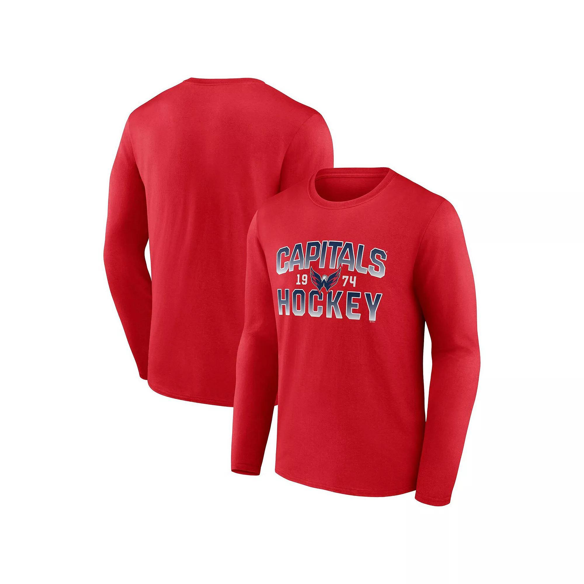 Mens Fanatics Branded Washington Capitals Skate Or Die Long Sleeve T-Shirt Product Image