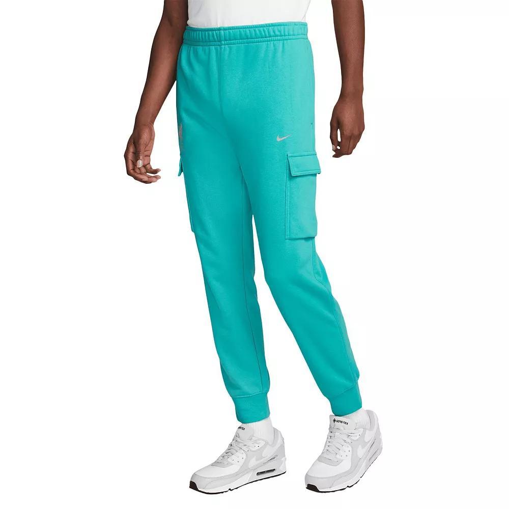 Mens Nike Aqua Liverpool Club Cargo Jogger Pants Lvp Turquoise A Product Image