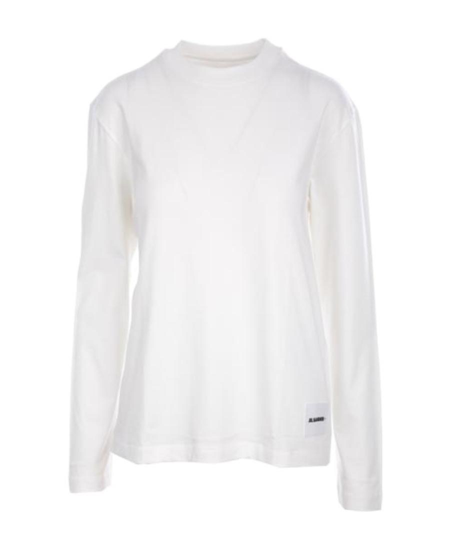 JIL SANDER Long-sleeve Top Tripack In White Product Image