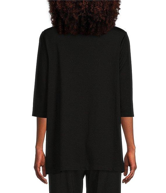 Bryn Walker Piera Ponti Elbow Sleeve Crew Neck Shirt Product Image