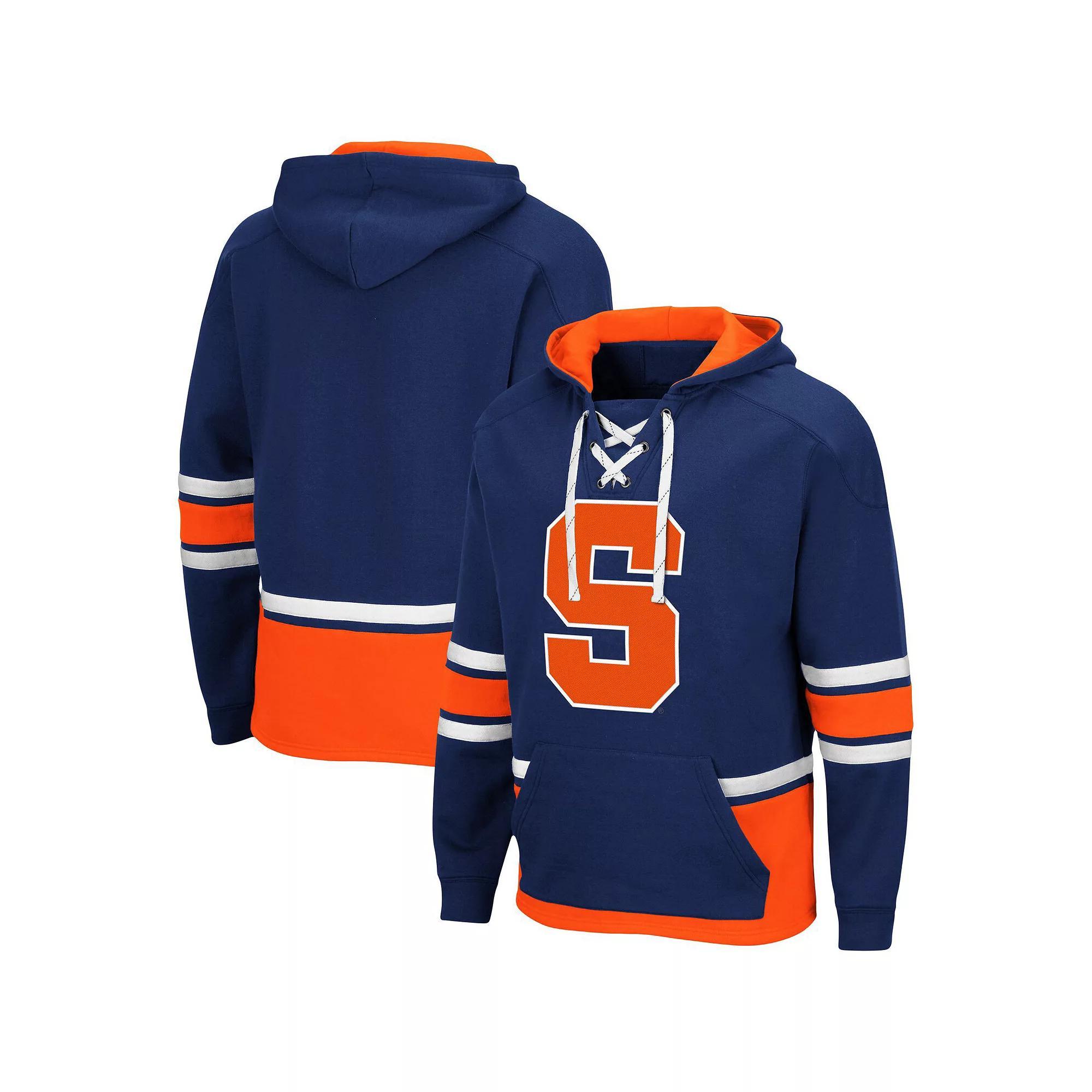 Men's Colosseum Black Oregon State Beavers Lace Up 3.0 Pullover Hoodie, Size: Large Product Image