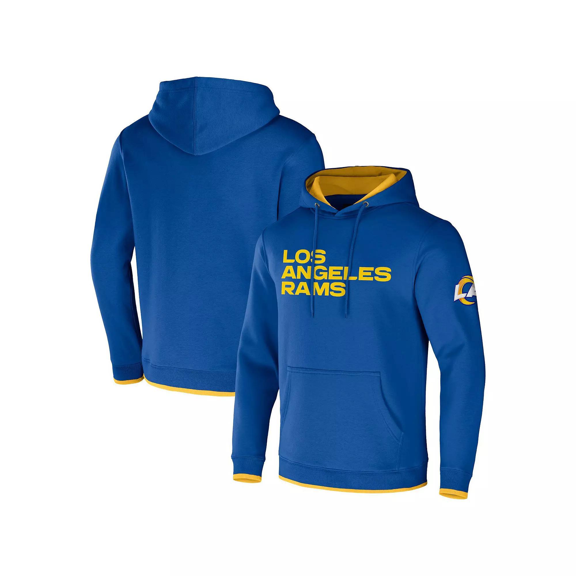Mens NFL x Darius Rucker Collection by Fanatics Royal Los Angeles Rams Pullover Hoodie Product Image