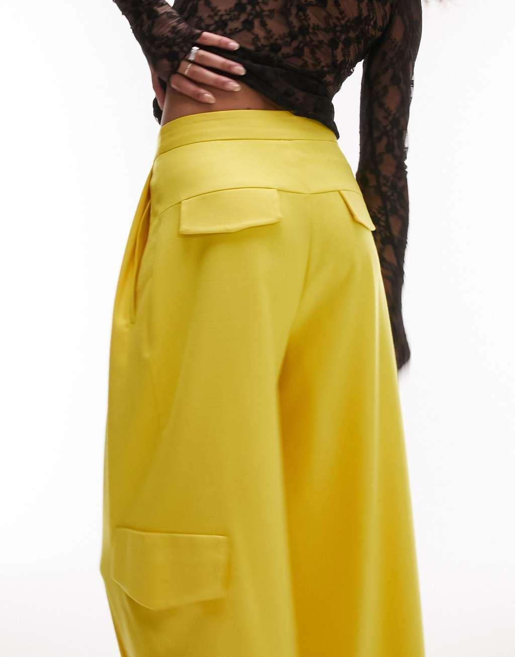 Topshop Tailored utility style pants Product Image