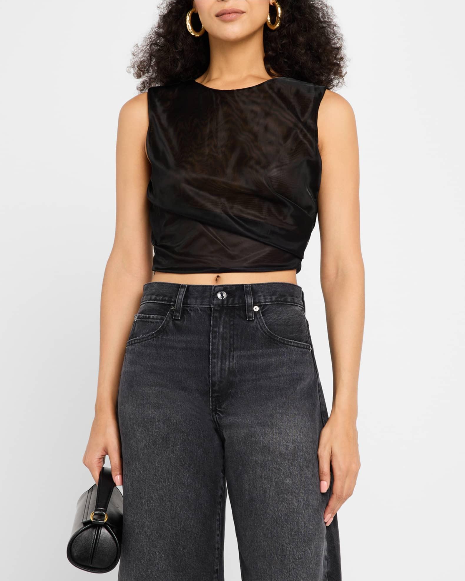 The Mesh Twist Tank Top  Product Image