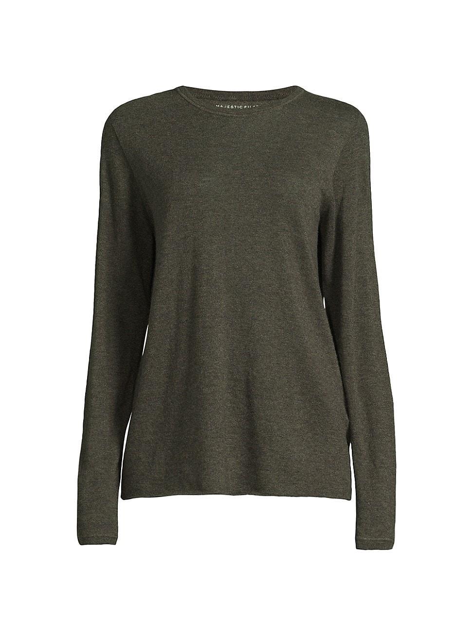 Majestic Filatures Cashmere Crewneck Top Product Image